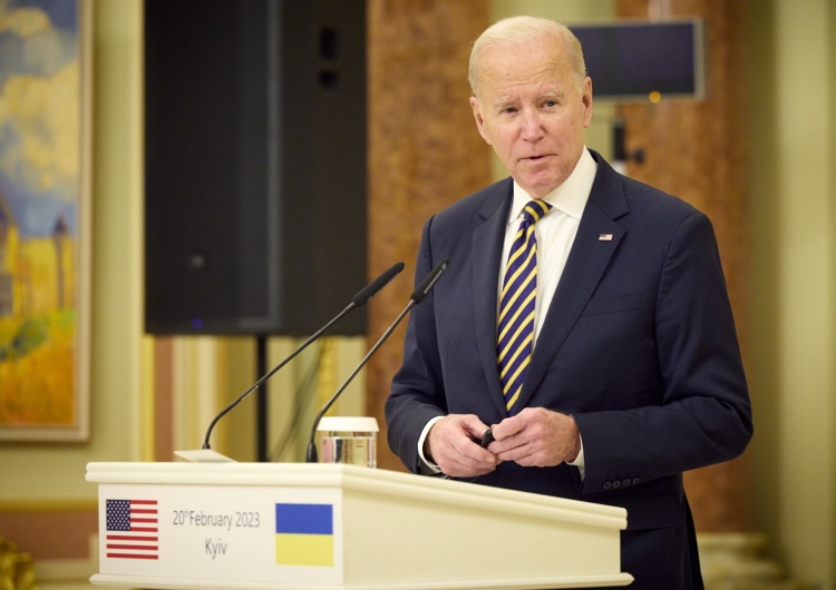 Joe Biden i Wołodymyr Zełenski