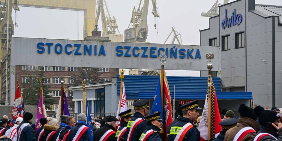 Obchody 55. rocznicy Grudnia '70 w Szczecinie. Piotr Duda: Wciąż trzeba przypominać o odpowiedzialności osób, które deptały ludzką godność