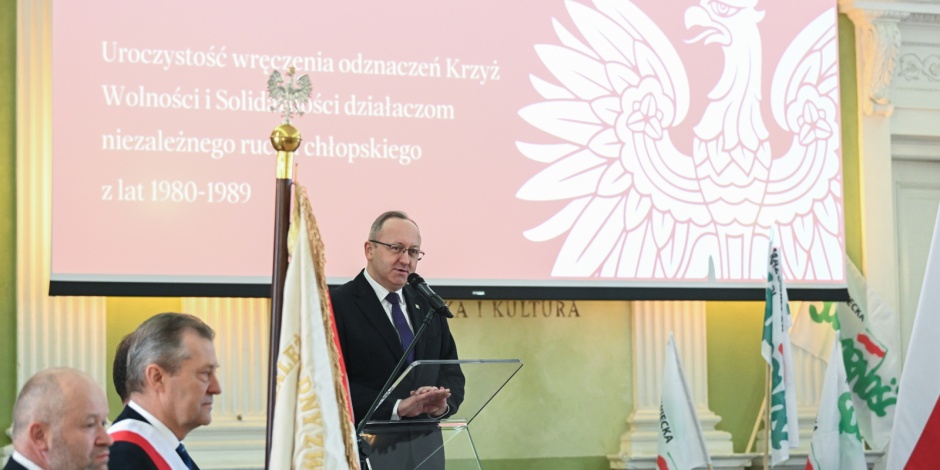 Współtwórcy NSZZ RI „Solidarność” odznaczeni Krzyżami Wolności i Solidarności