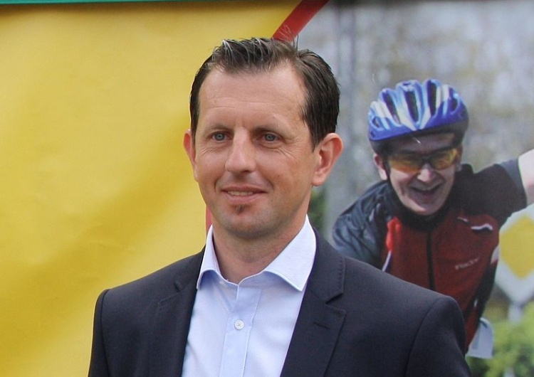 Dariusz Baranowski podczas Wyścigu Rowerowego po Ziemi Zgierskiej Tour do Powiat w Głownie 2013 d.  [Nasz wywiad] Dariusz Baranowski: Zwycięstwo w takim wyścigu może dać szansę