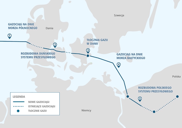  Baltic Pipe na ostatniej prostej. Jest zgoda na eksploatację lądowego odcinka