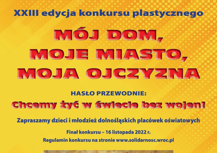  Powraca konkurs plastyczny „Mój dom, moje miasto, moja ojczyzna”