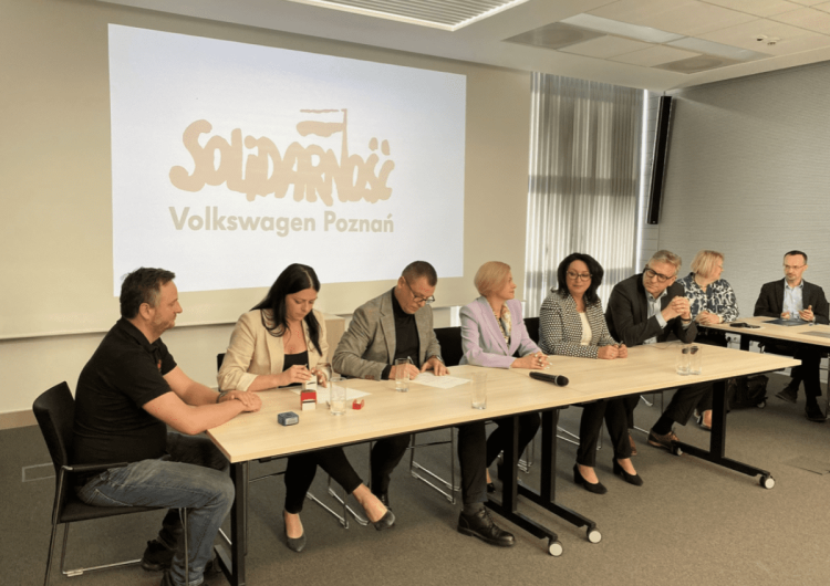 Solidarność w VW Poznań Płace w VW Poznań rosną. 