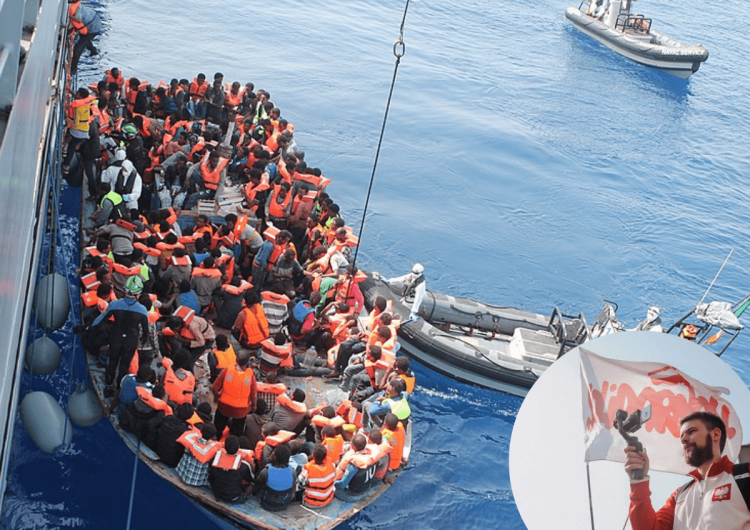 Imigranci u wybrzeży Europy Konrad Wernicki: Europa musi bronić się przed nielegalną imigracją, a nie jej ulegać