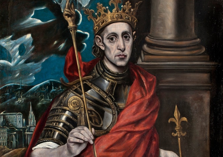 Św. Ludwik IX, król Francji Kościół wspomina dziś św. Ludwika, ostatniego króla wyniesionego na ołtarze