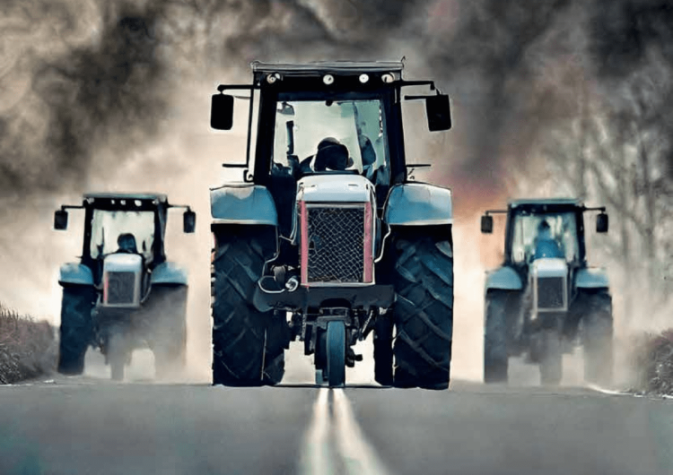 Symbolem protestów rolników są traktory blokujące największe miasta Europy Wiosna Ludów 2.0? – nowy numer „Tygodnika Solidarność”