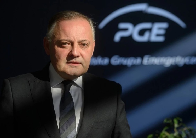 Wojciech Dąbrowski, prezes zarządu PGE Polskiej Grupy Energetycznej Wojciech Dąbrowski: PGE pozyskała 1,6 mld zł z funduszy pomocowych na inwestycje