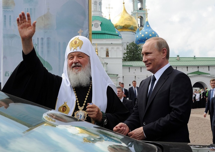 Patriarcha Cyryl I i Władimir Putin Rada Europy uznała Rosyjski Kościół Prawosławny za instrument kremlowskiej propagandy