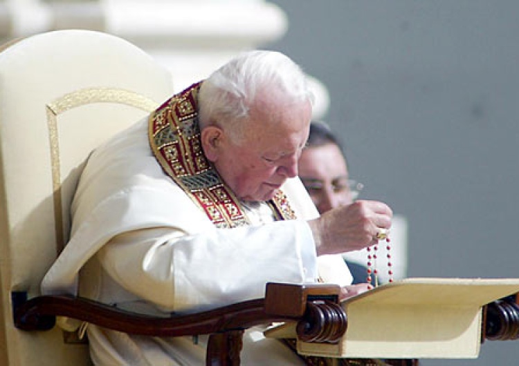 Jan Paweł II w Pompejach 10. rocznica kanonizacji Jana Pawła II