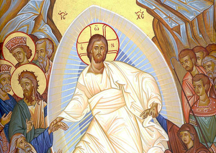 Ikona Zmartwychwstanie Pańskiego Wszystkim naszym prawosławnym Czytelnikom życzymy Błogosławionych Świąt Zmartwychwstania Pańskiego
