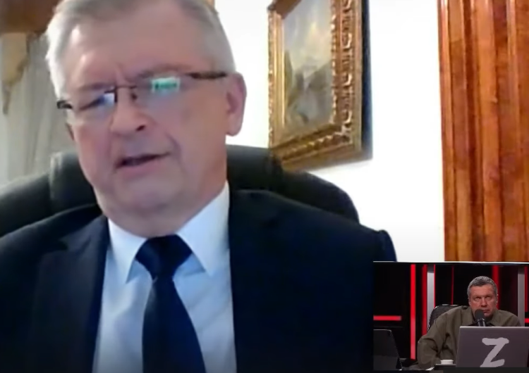 Rozmowa Siergieja Andriejewa z Władimirem Sołowjowem.  Ciekawe. Ambasador Rosji w Polsce w rosyjskiej TV 